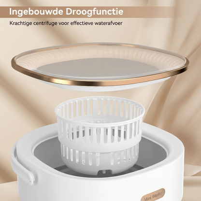 Vora Opvouwbare Camping Wasmachine 15L – Draagbare Mini Wasmachine voor Camping & Camper